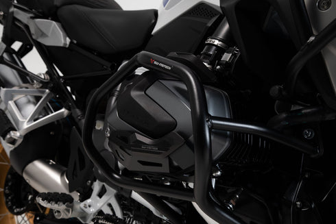 Protecciones laterales de motor. Negro. BMW R 1250 GS (18-), R1250 R/RS (18-).